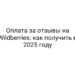 Оплата за отзывы на Wildberries: как получить в 2025 году