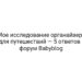 Мое исследование органайзера для путешествий — 5 ответов | форум Babyblog